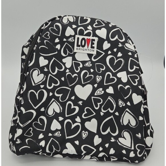 NWT Brighton Limited Edition Hearts A Flutter Endless Love Backpack Retail:$150 - Picture 1 of 7